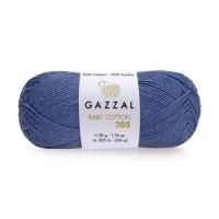 Пряжа Gazzal Baby Cotton 205 (513); Состав: 50% Хлопок, 50% Акрил; 50 гр/205 м